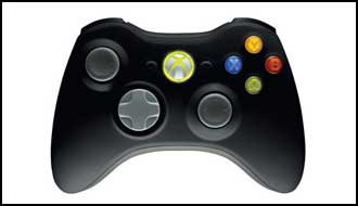 Joypad XBox schwarz